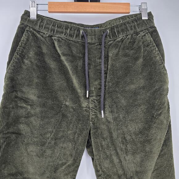 American Eagle Men's Next Level Flex Corduroy Jogger Pants Green Size Small - Picture 3 of 10